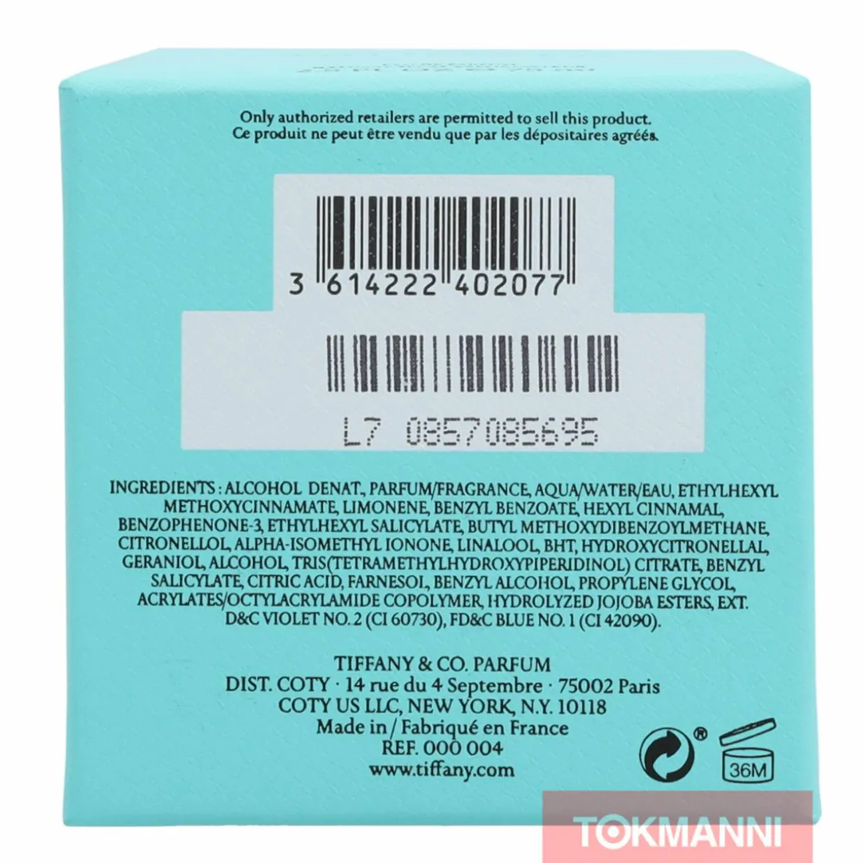 Tiffany & Co Edp Spray 75ml
