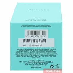 Tiffany & Co Sheer Edt Spray 75ml