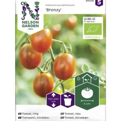Tomaatti siemen Nelson Garden Basic Bronzy Organic
