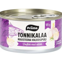 Tonnikala Priima 185 g valkosipuli auringonkukkaöljyssä