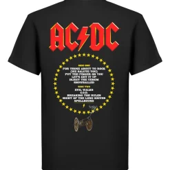 T-paita Ac/dc For Those About to Rock Tracks