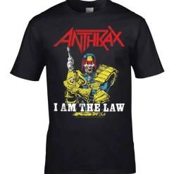 T-paita Anthrax I am The Law