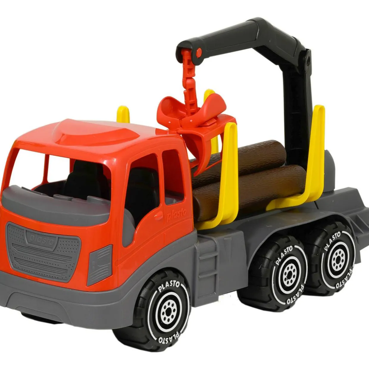 Tukkirekka Plasto 45 cm, punainen