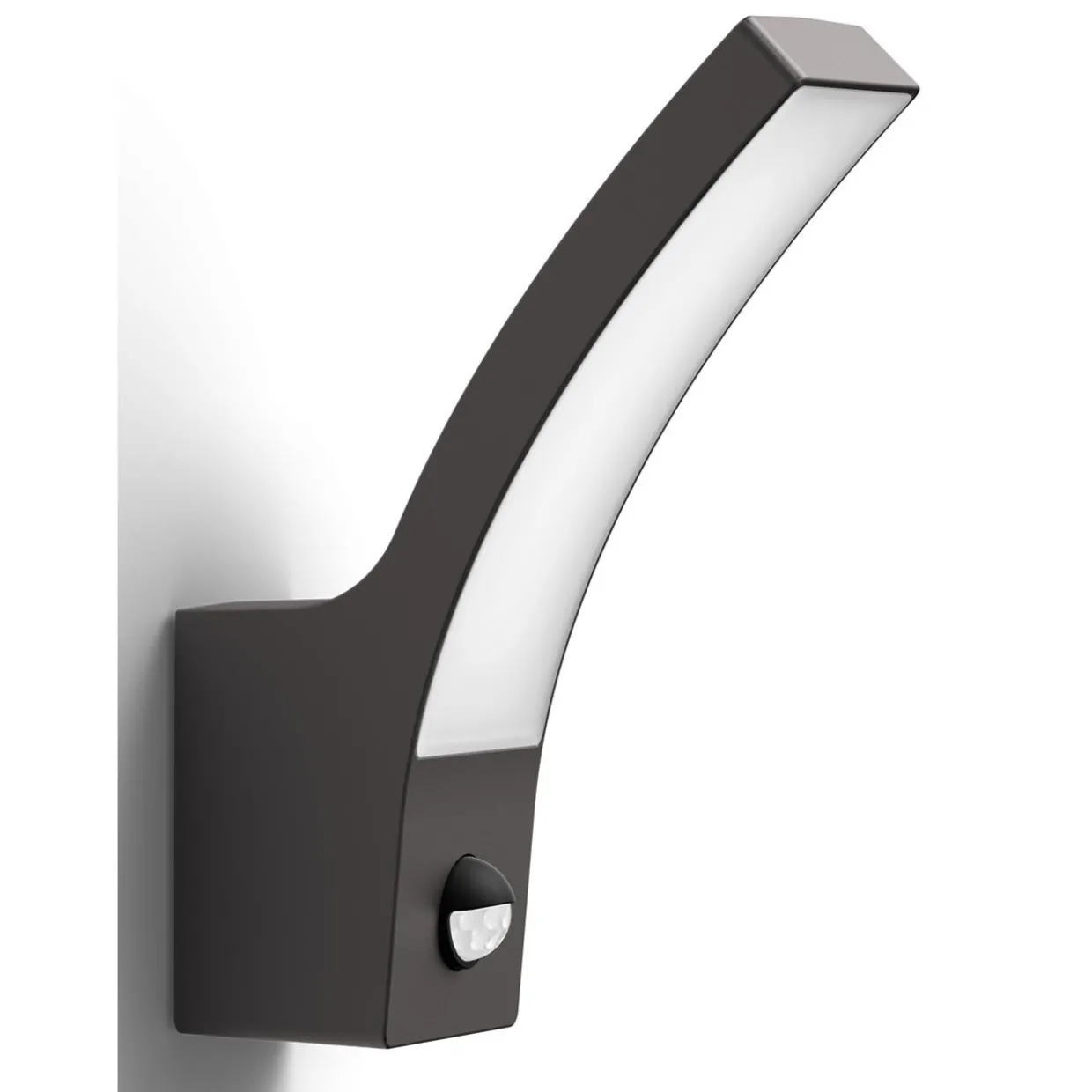 Tunnistinvalaisin Philips Splay antrasiitti 12W 40K