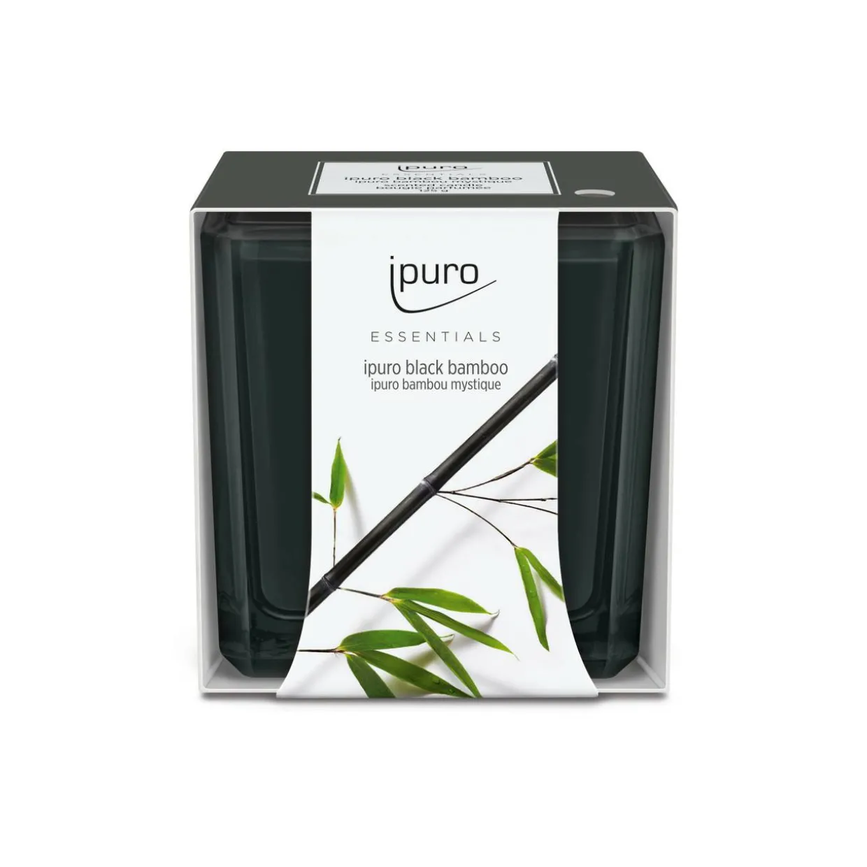 Tuoksukynttilä Ipuro Black Bamboo