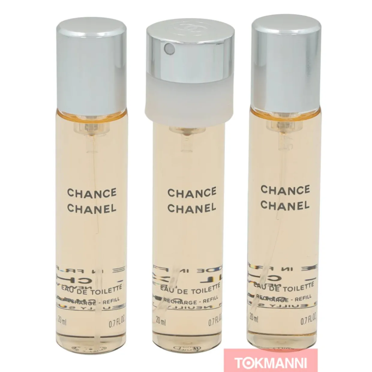 Tuoksupakkaus, Chanel 60 ml Chance Twist And Spray / 3 x 20 ml Edt