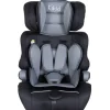 Turvaistuin Kikid Basic 76-150 cm R129, musta-harmaa