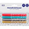 Tussi Iisi 4 kpl metallivärit