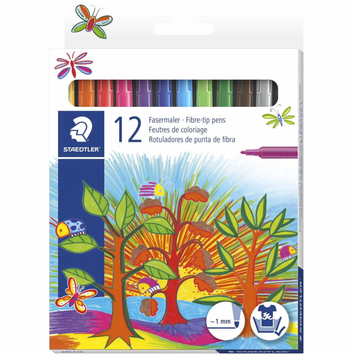 Tussi Staedtler 12 kpl