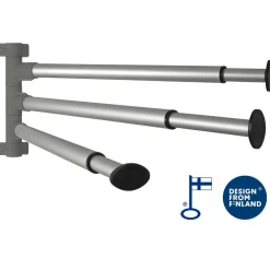 Tuuletusteline Duster M3 harmaa