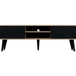 TV-taso Kocot 160 cm Toronto musta/beige