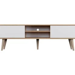 TV-taso Kocot 160 cm Toronto valkoinen/beige