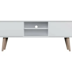 TV-taso Kocot 120 cm Toronto valkoinen