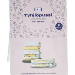 Tyhjiöpussi 70 x 100 cm 2 kpl