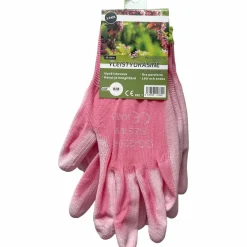 Työkäsine PU 3 paria, pinkki