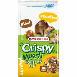 Täysravintoseos Versele-Laga 1 kg Crispy Muesli Hamsterit & jyrsijät