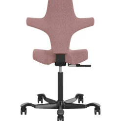 Työtuoli Lykke Comfort ergonominen pinkki