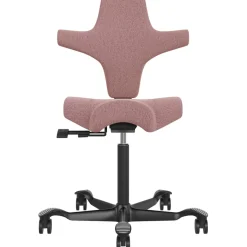 Työtuoli Lykke Comfort ergonominen pinkki