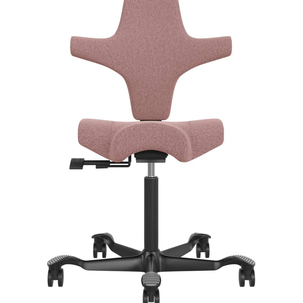 Työtuoli Lykke Comfort ergonominen pinkki