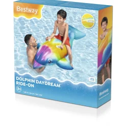 Uimalelu Bestway 168 x 66 cm ratsastettava delfiini