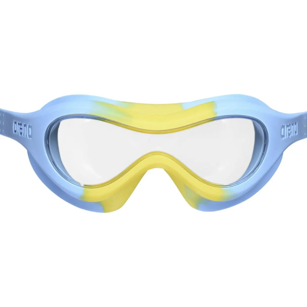Uimamaski Arena Spider Kids, Clear-Yellow-Lightblue