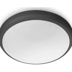 Ulkokattovalaisin Philips Doris musta 6W 27K IP54