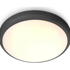 Ulkokattovalaisin Philips Doris musta 6W 27K IP54