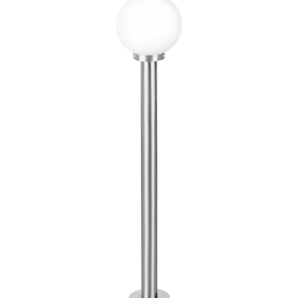 Ulkopylväsvalaisin Eglo Nisia E27 100 cm teräs/valkoinen