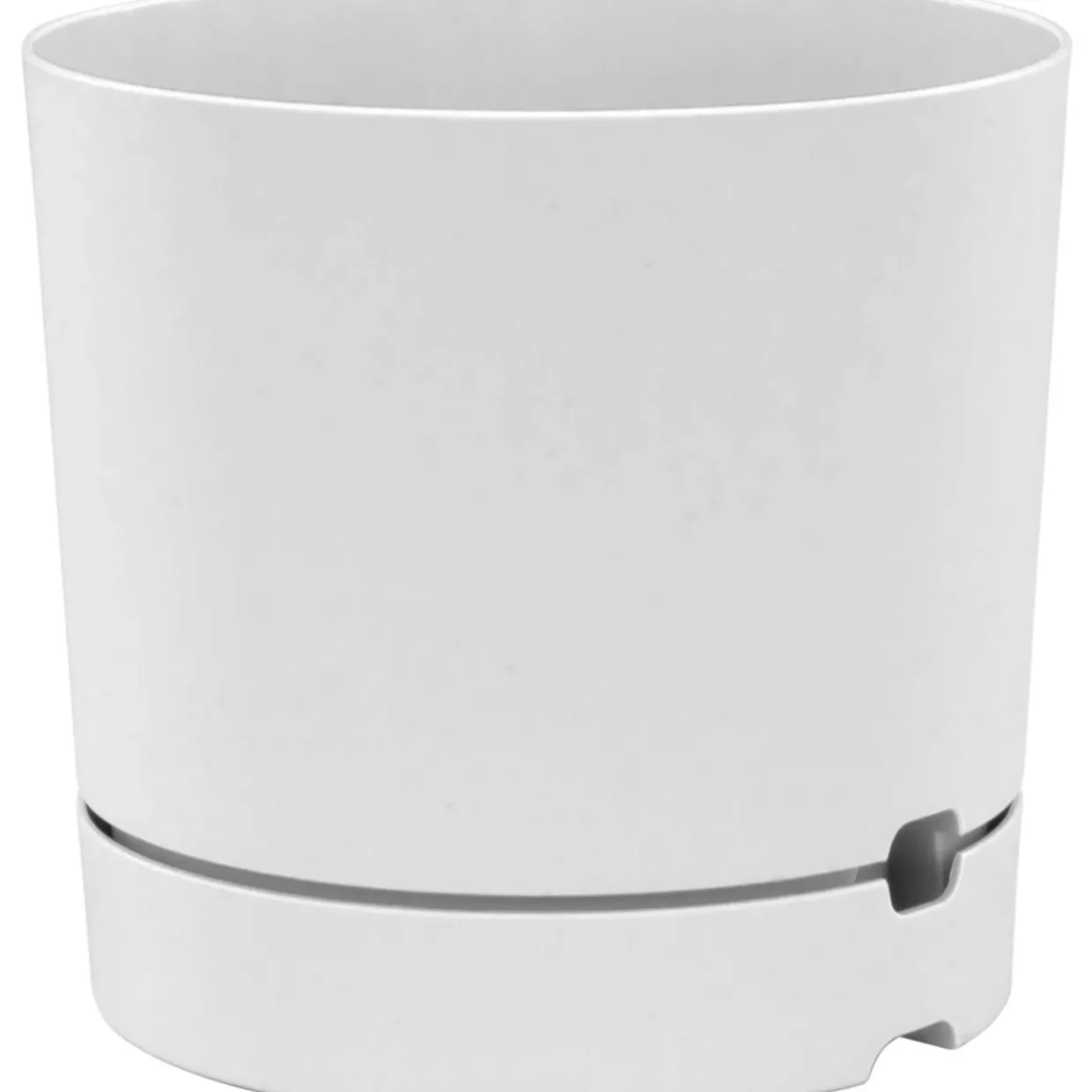 Ulkoruukku Gardenico Oliver 18 cm, valkoinen
