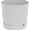 Ulkoruukku Gardenico Oliver 29 cm, valkoinen