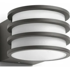 Ulkoseinävalaisin Philips Hue Lucca 9W, antrasiitti