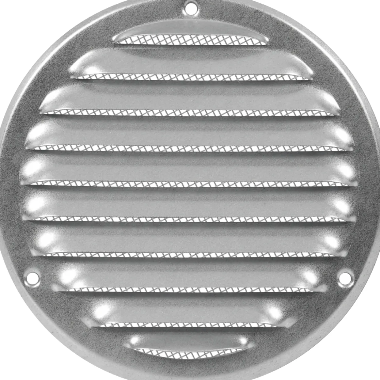 Ulkosäleikkö Europlast MR125Zn halkaisija 125 mm metalli galvanoitu