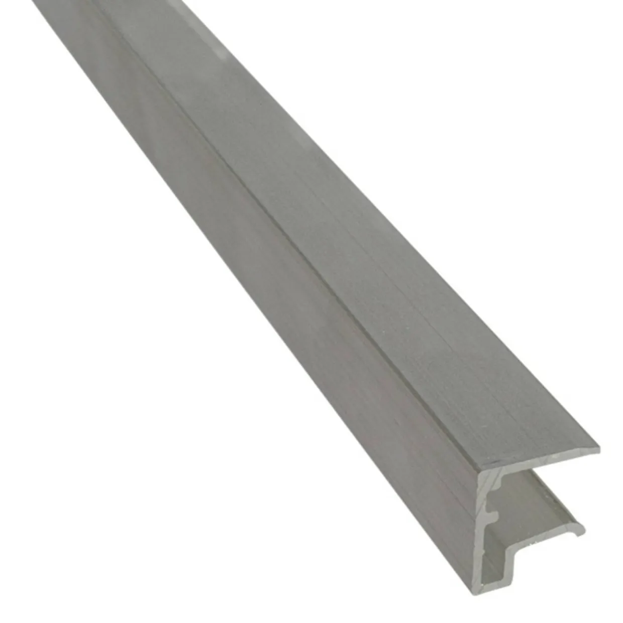 U-päätelista Keraplast, 10 mm alumiini 3,5 m