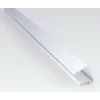 U-päätelista Keraplast, 16 mm alumiini 3 m