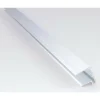 U-päätelista Keraplast, 16 mm alumiini 2,5 m