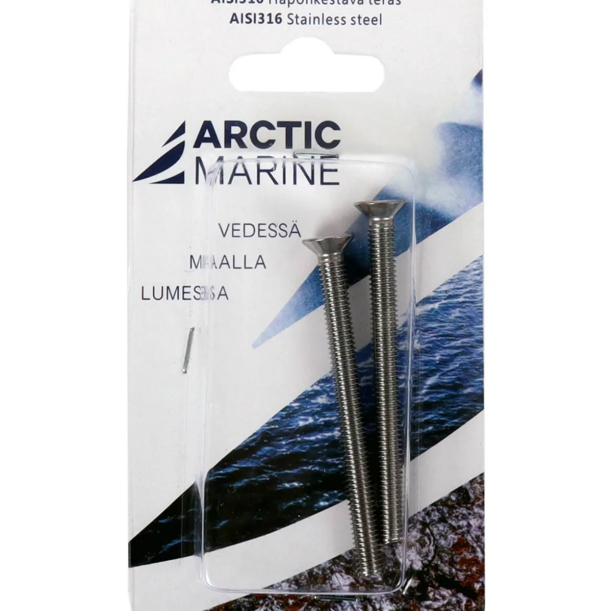Uraruuvi Arctic Marine DIN965 M6x70 A4c, 2 kpl