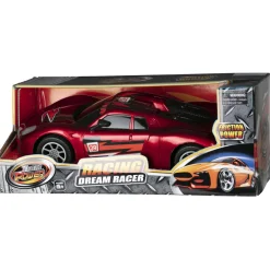 Urheiluauto 36 cm punainen