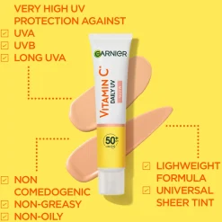 UV-voide Garnier 40 ml Vitamin C SK50+ Sheer Tint