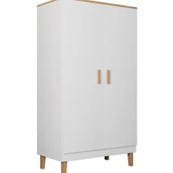 Vaatekaappi Kocot 184 x 100 cm Denver valkoinen/beige