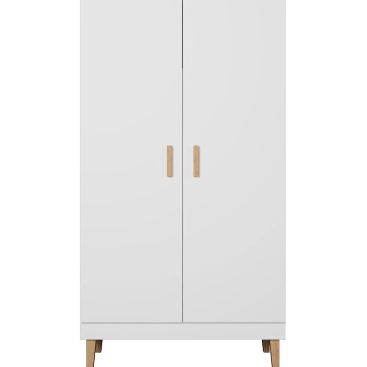 Vaatekaappi Kocot 184 x 100 cm Denver valkoinen/beige