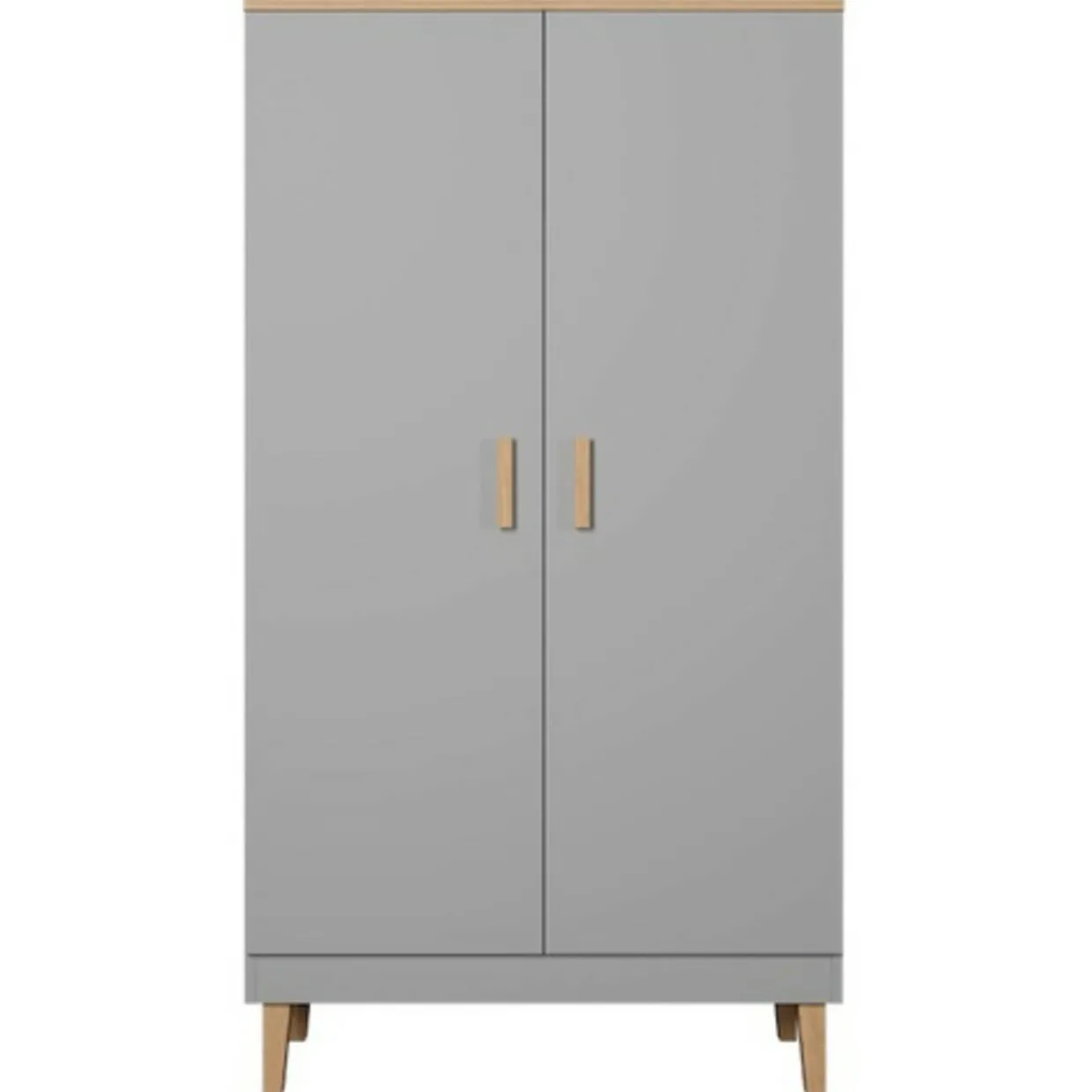 Vaatekaappi Kocot 184 x 100 cm Denver harmaa/beige