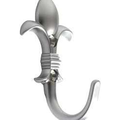 Vaatekoukku Carrara 72 mm, samakki/mattakromi