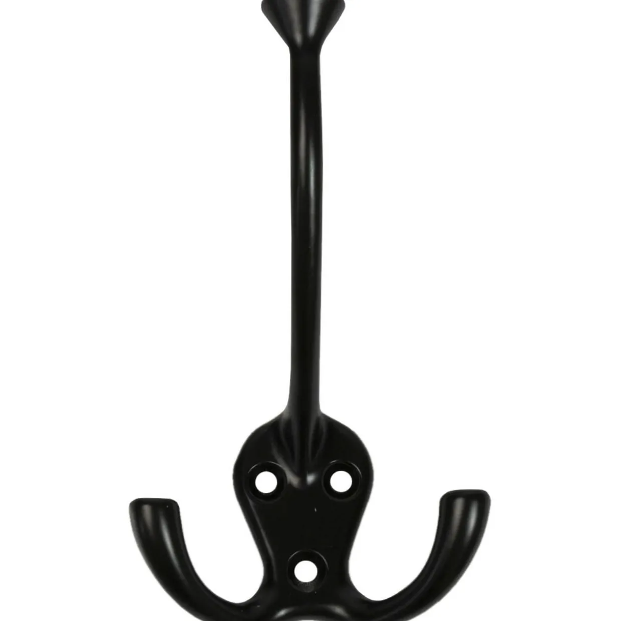 Vaatekoukku Alba 140 mm samakkia, musta