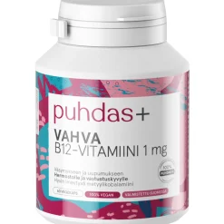 Vahva B-12-vitamiini Puhdas+ 60 kpl