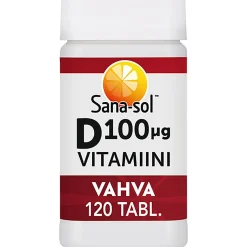 Vahva D-vitamiini 100 µg 120 kpl