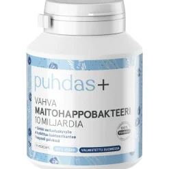 Vahva maitohappobakteeri Puhdas+ 75 kaps 10 miljardia
