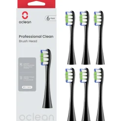 Vaihtoharja Oclean Professional Clean 6 kpl, musta