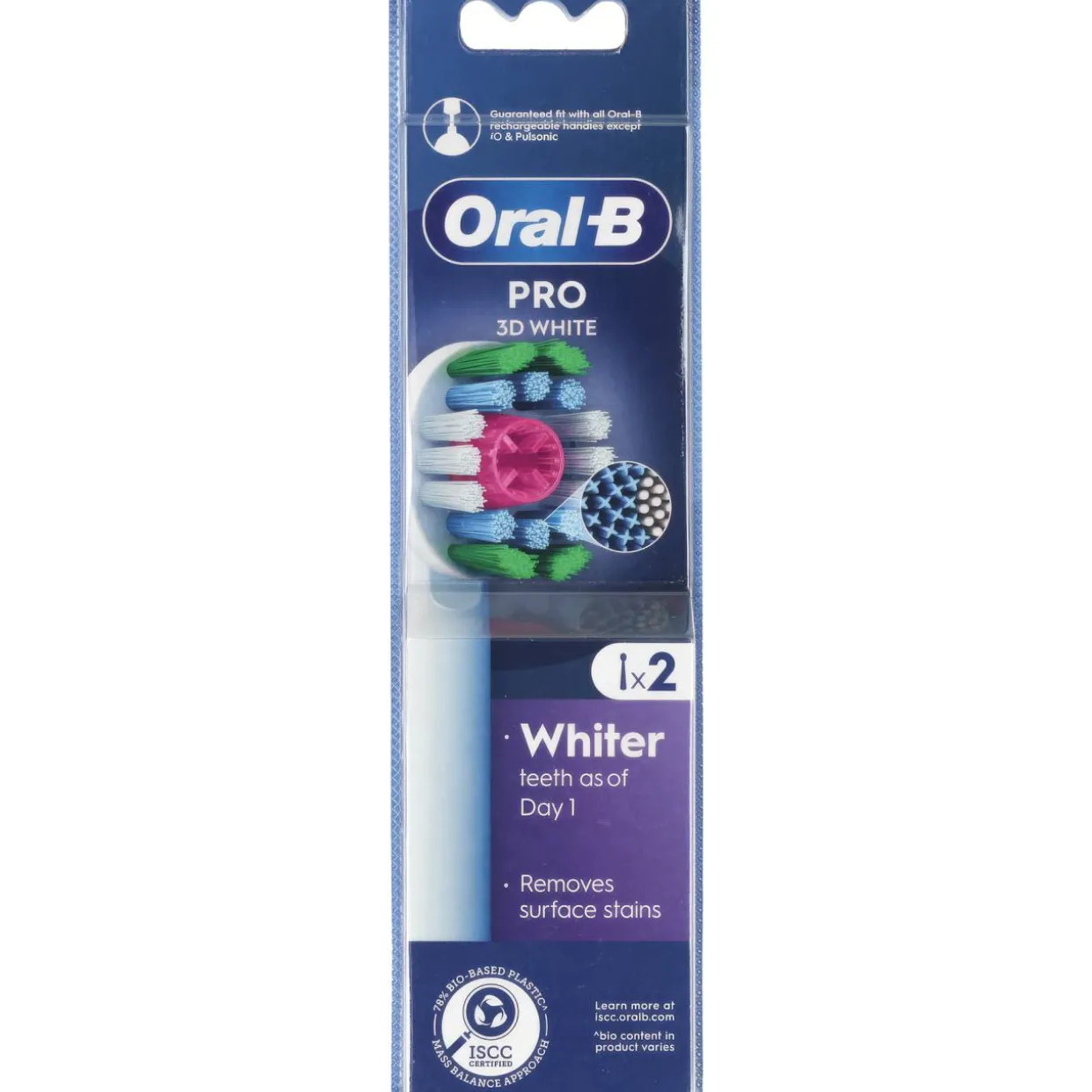 Vaihtoharja Oral-B 2 kpl 3D White
