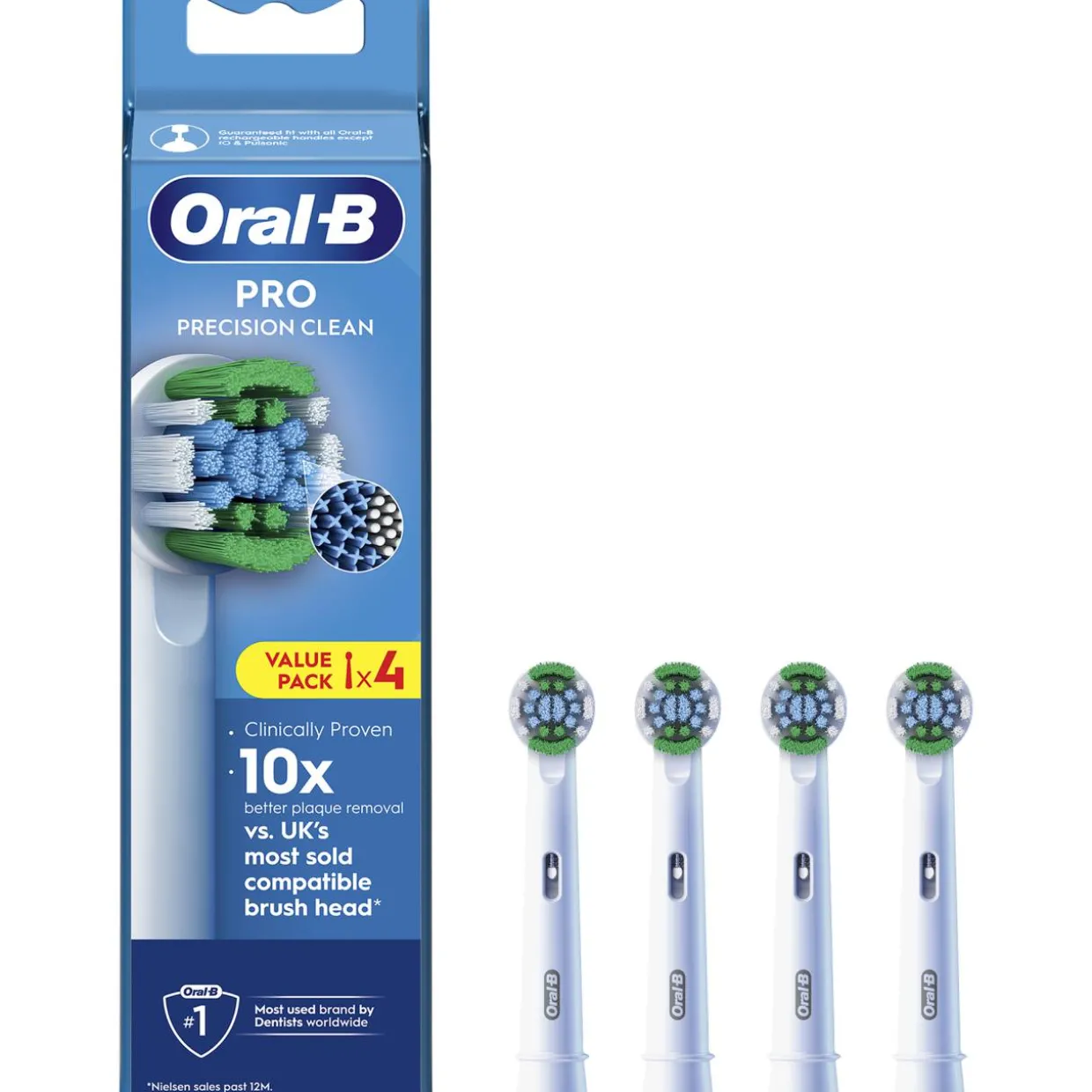 Vaihtoharja Oral-B 4 kpl Precision Clean