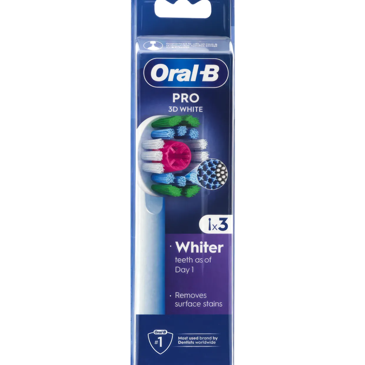 Vaihtoharja Oral-B 3D White Electric 3 kpl